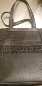 Calvin Klein 205W39NYC  Geometric Leather Tote